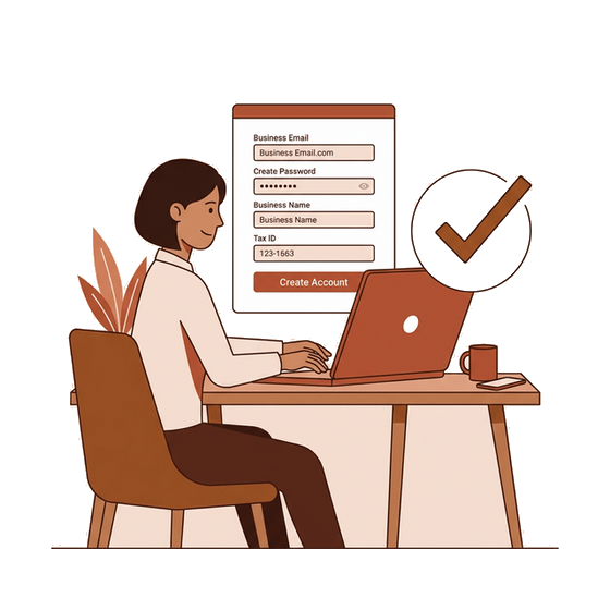 Create your account